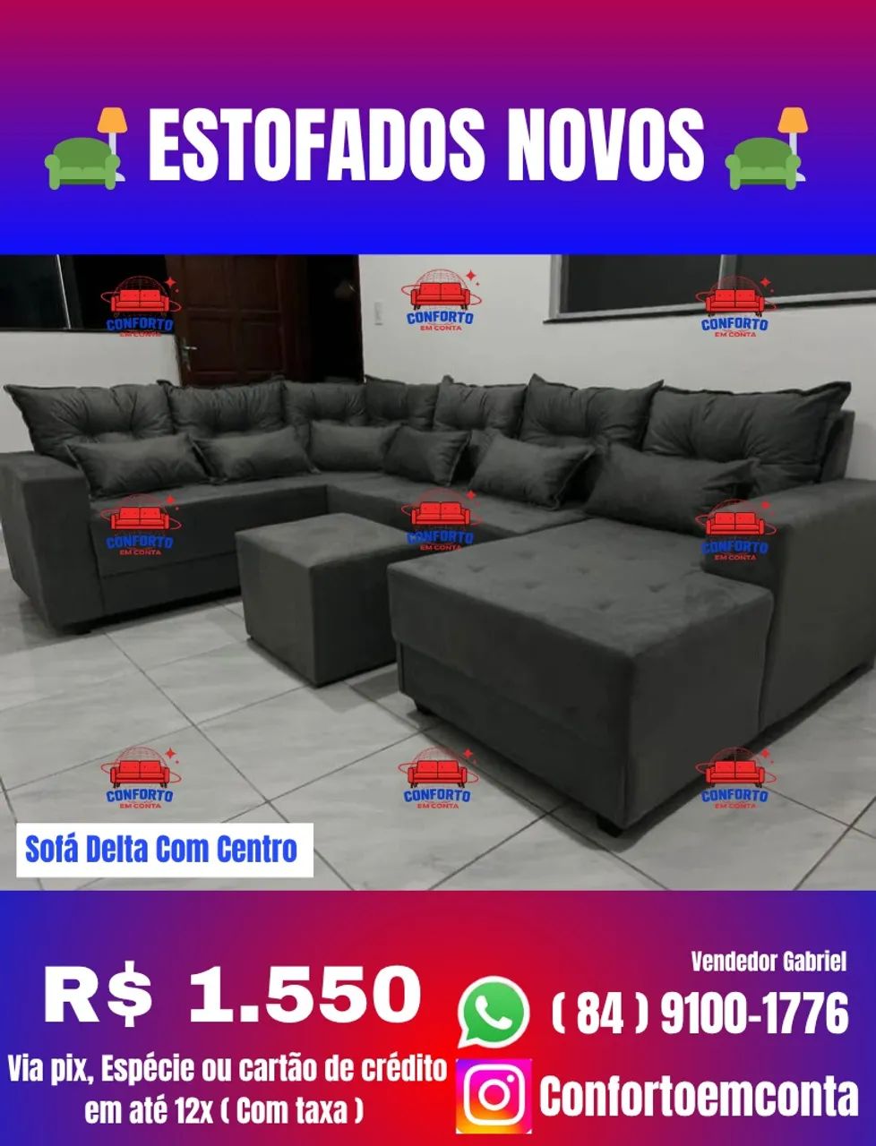 Sofá Delta Em L  - Foto 5