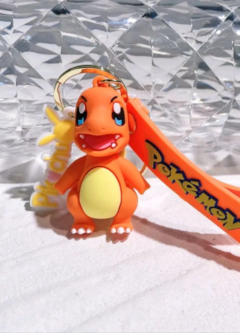 Chaveiro Premium com alça reforçada pokemon