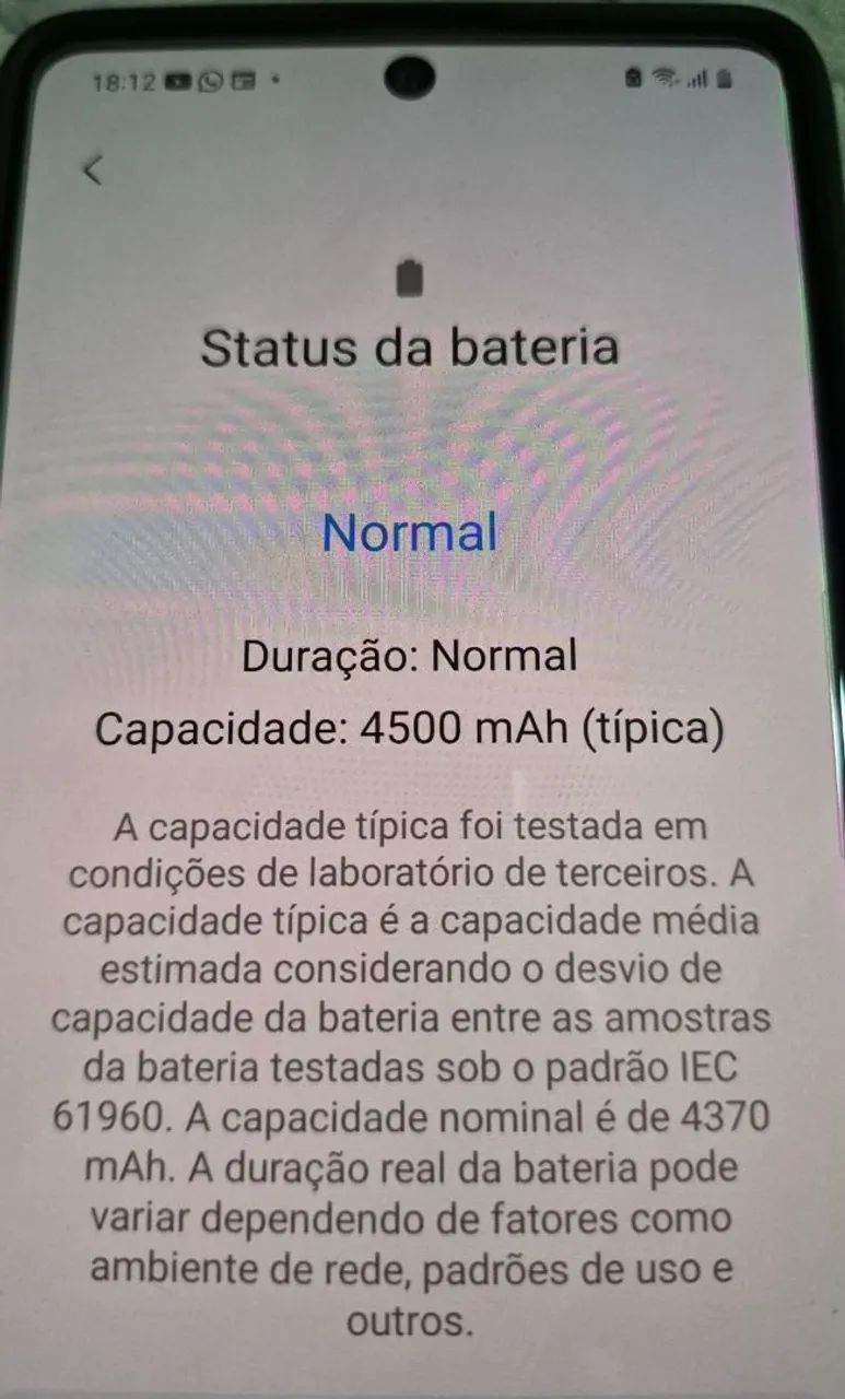Celular Samsung Galaxy A71 usado - Foto 4