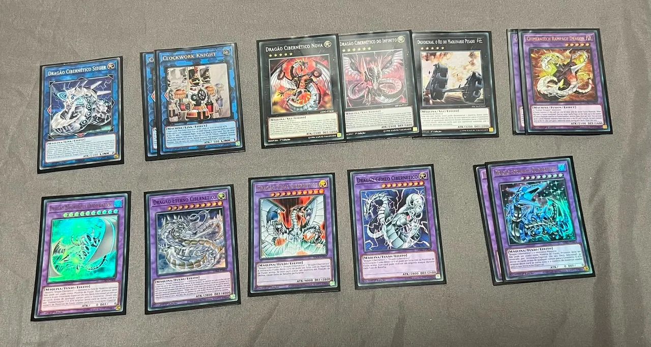 Deck Cyber Dragon 2026 YUGIOH - Foto 2