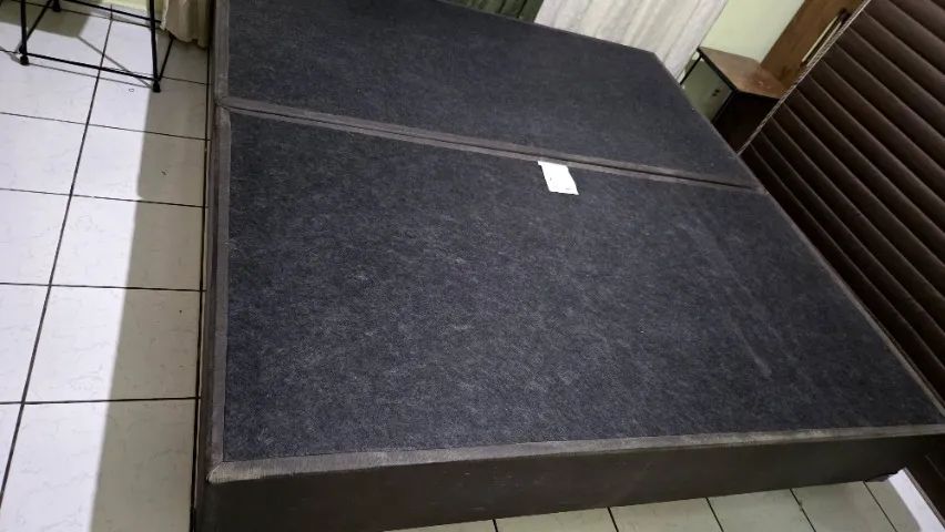 Box e colchão king size casal  - Foto 3
