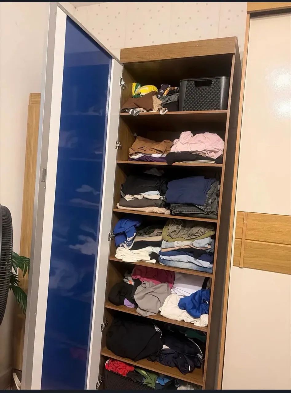 Vendo  armário  de roupa com espelho 