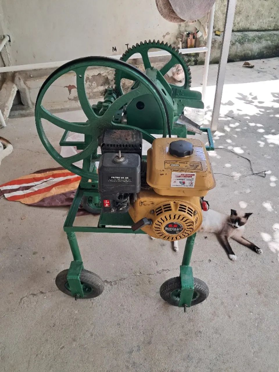 Maquina de moer cana de gasolina - Foto 2
