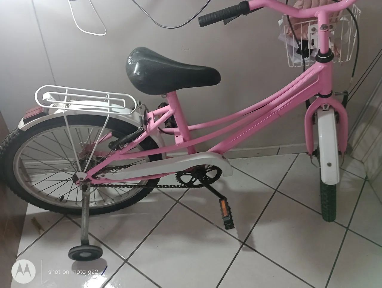 Bicicleta infantil.