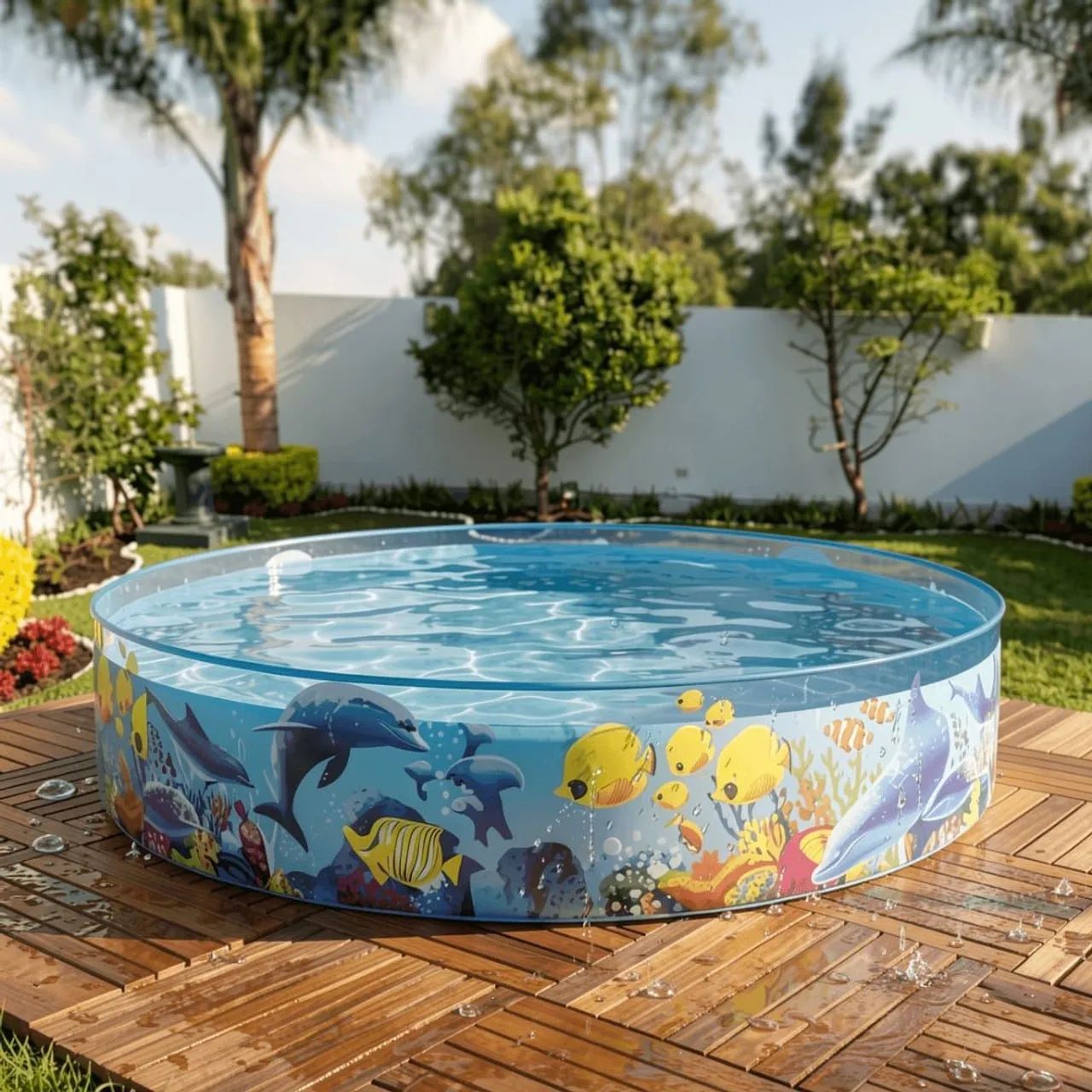 Piscina infantil de 1000( mil) litros nova na caixa.