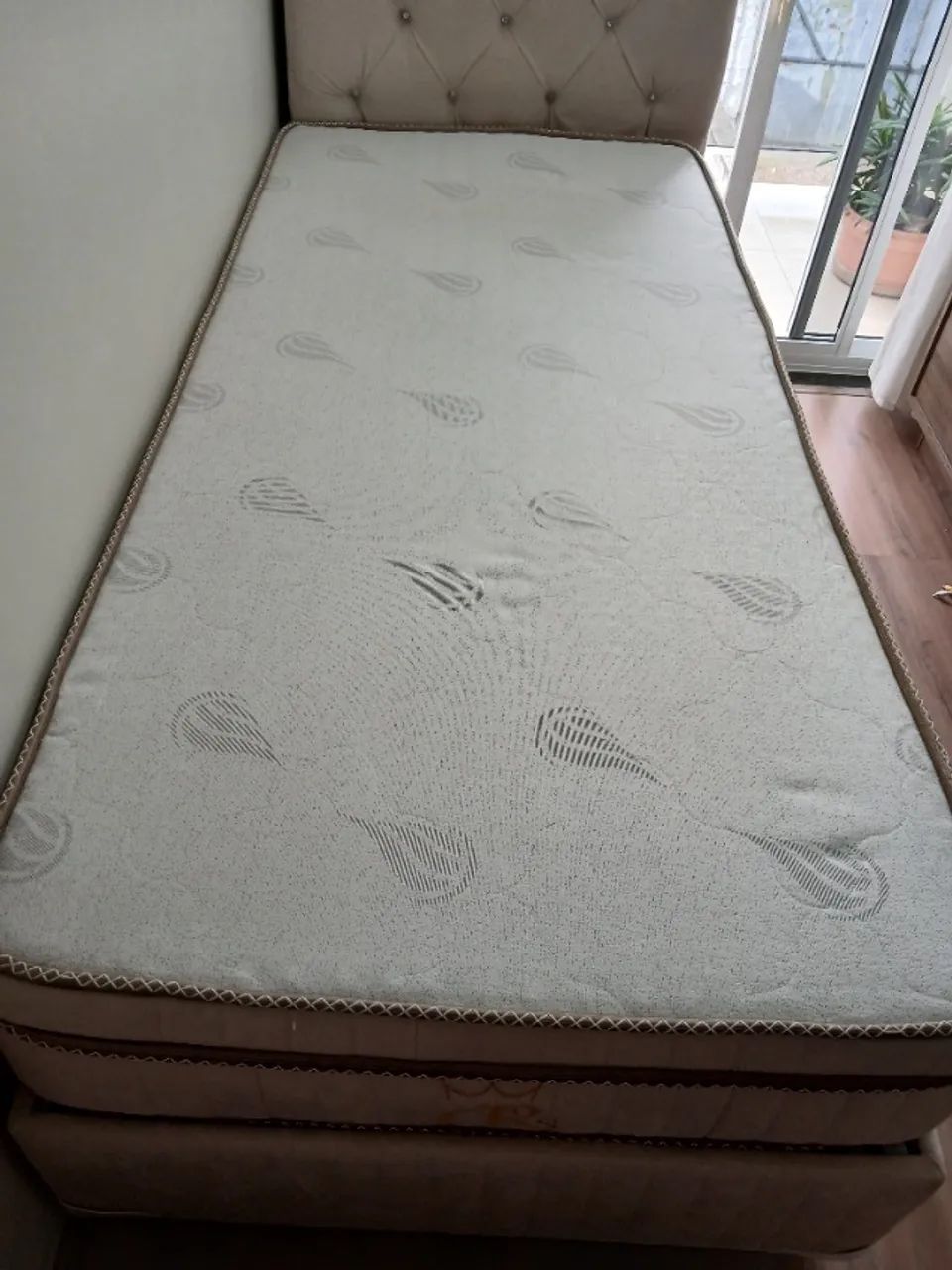 Cama box solteiro com sistema de massagem  - Foto 3
