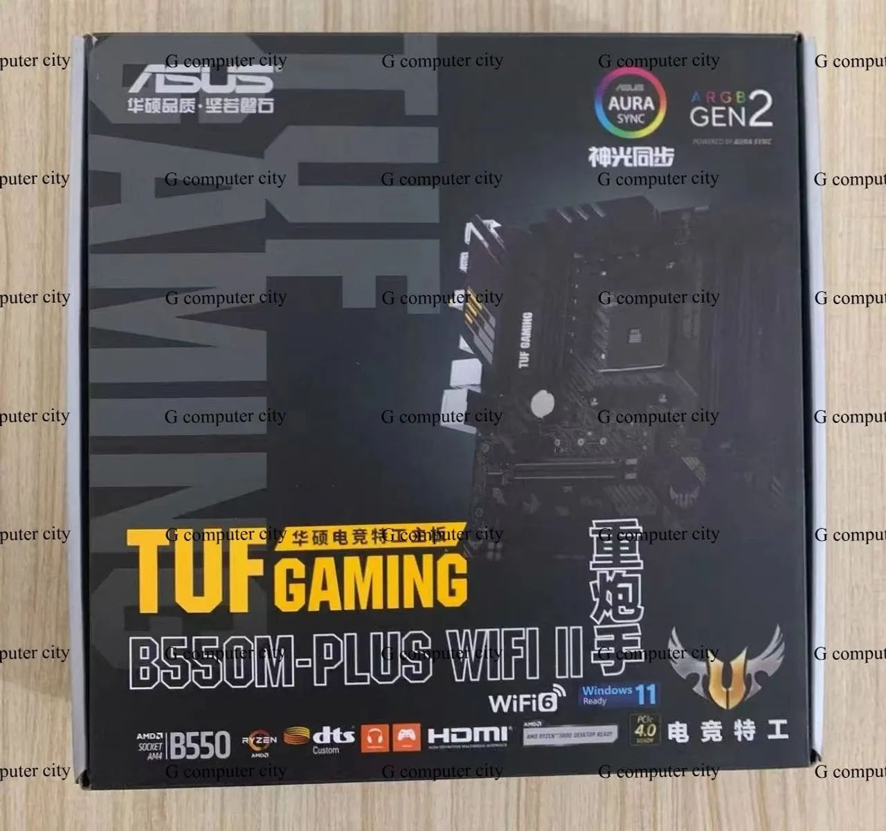 PLACA MÃE ASUS TUF B550M PLUS WIFI - Foto 3