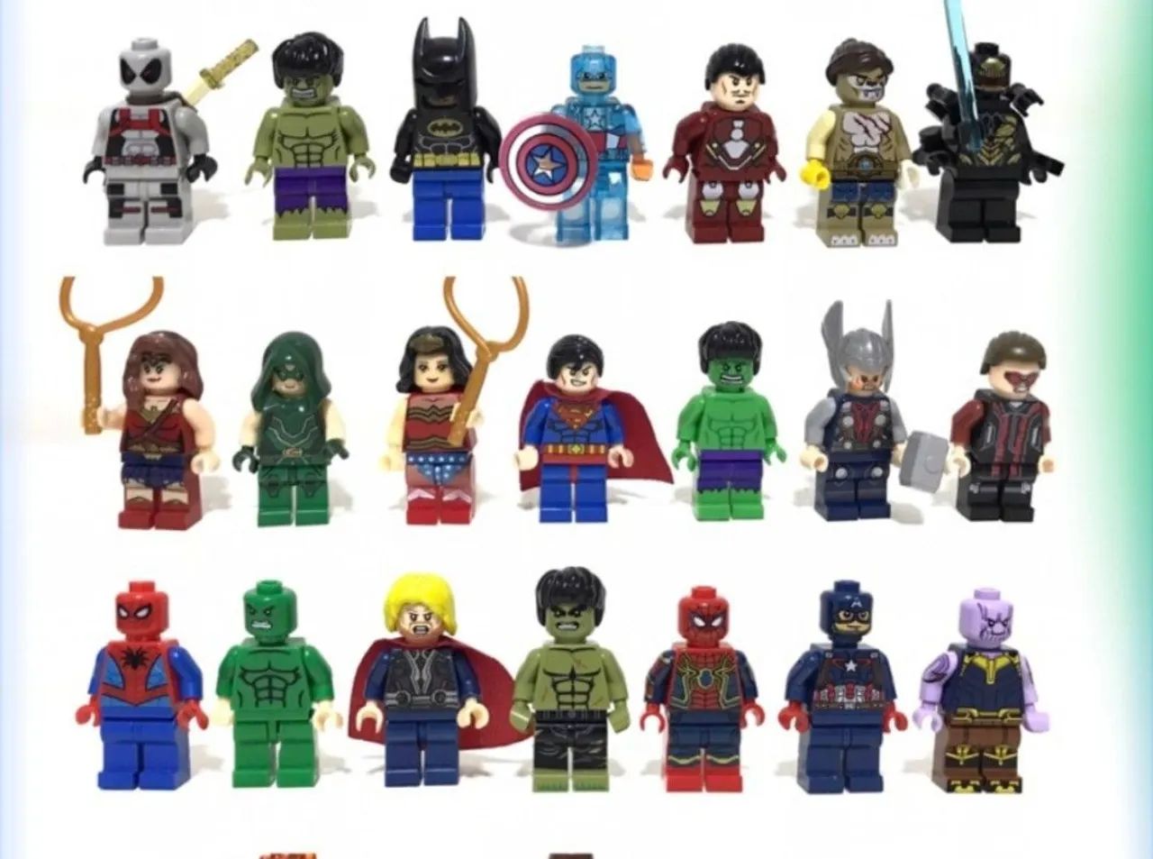 LEGO HEROIS (replica)