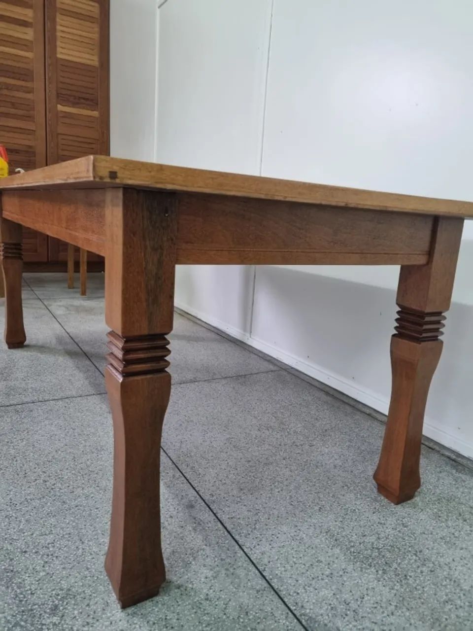 Mesa maciça de pau-óleo - Foto 3