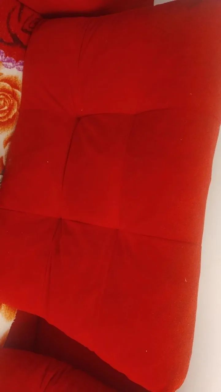 Sofá novo grande vermelho  - Foto 3