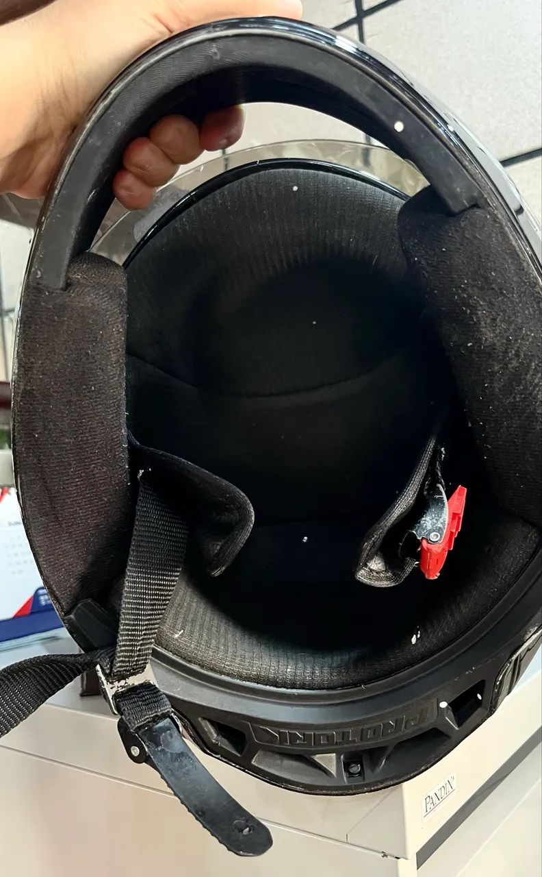 Capacete número 58 seminovo  - Foto 3