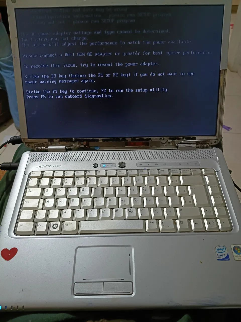 Vendo Notebook Dell Inspiron 1525 para peças/concerto  - Foto 2