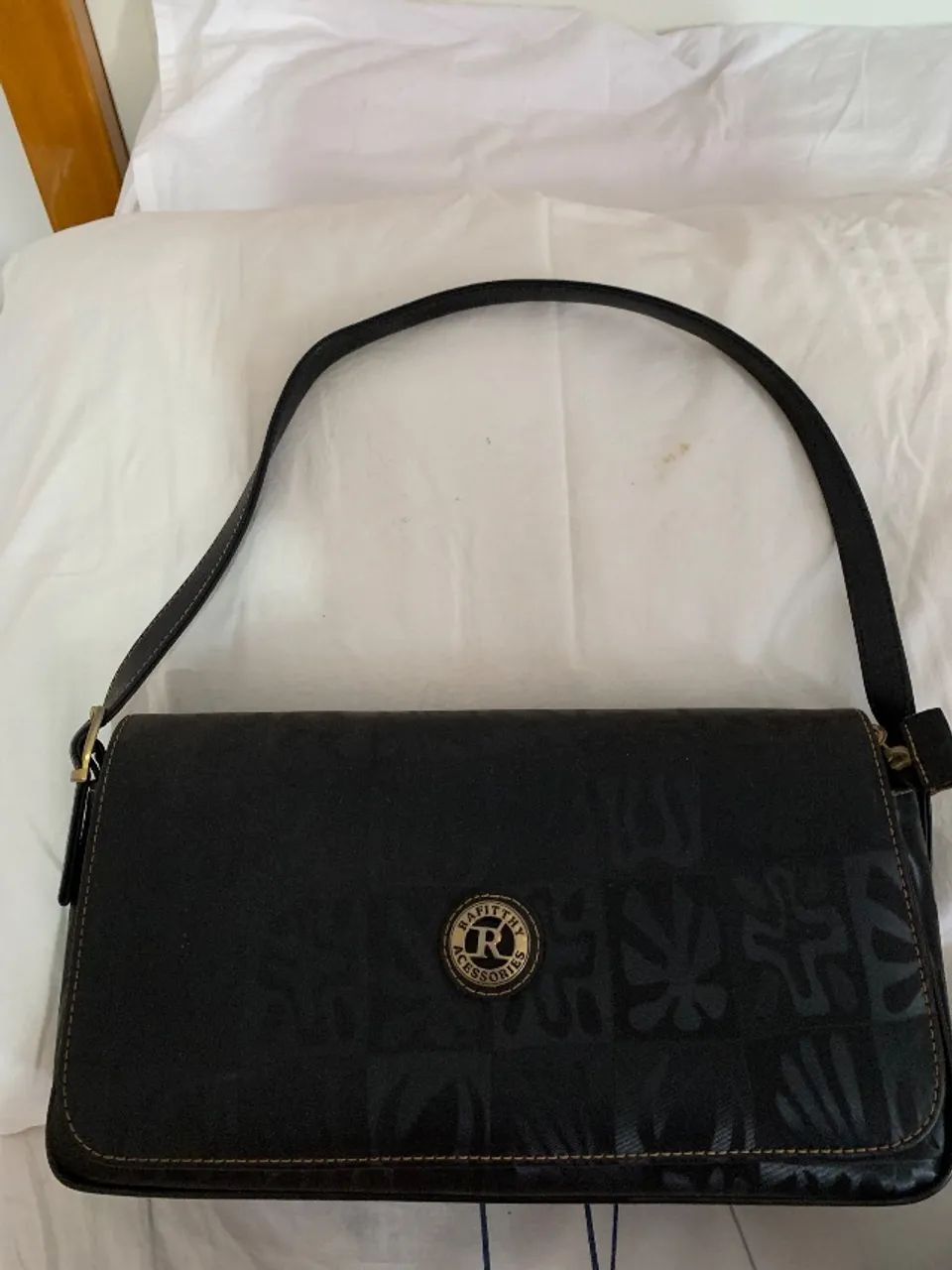 Bolsa preta de ombro  - Foto 2