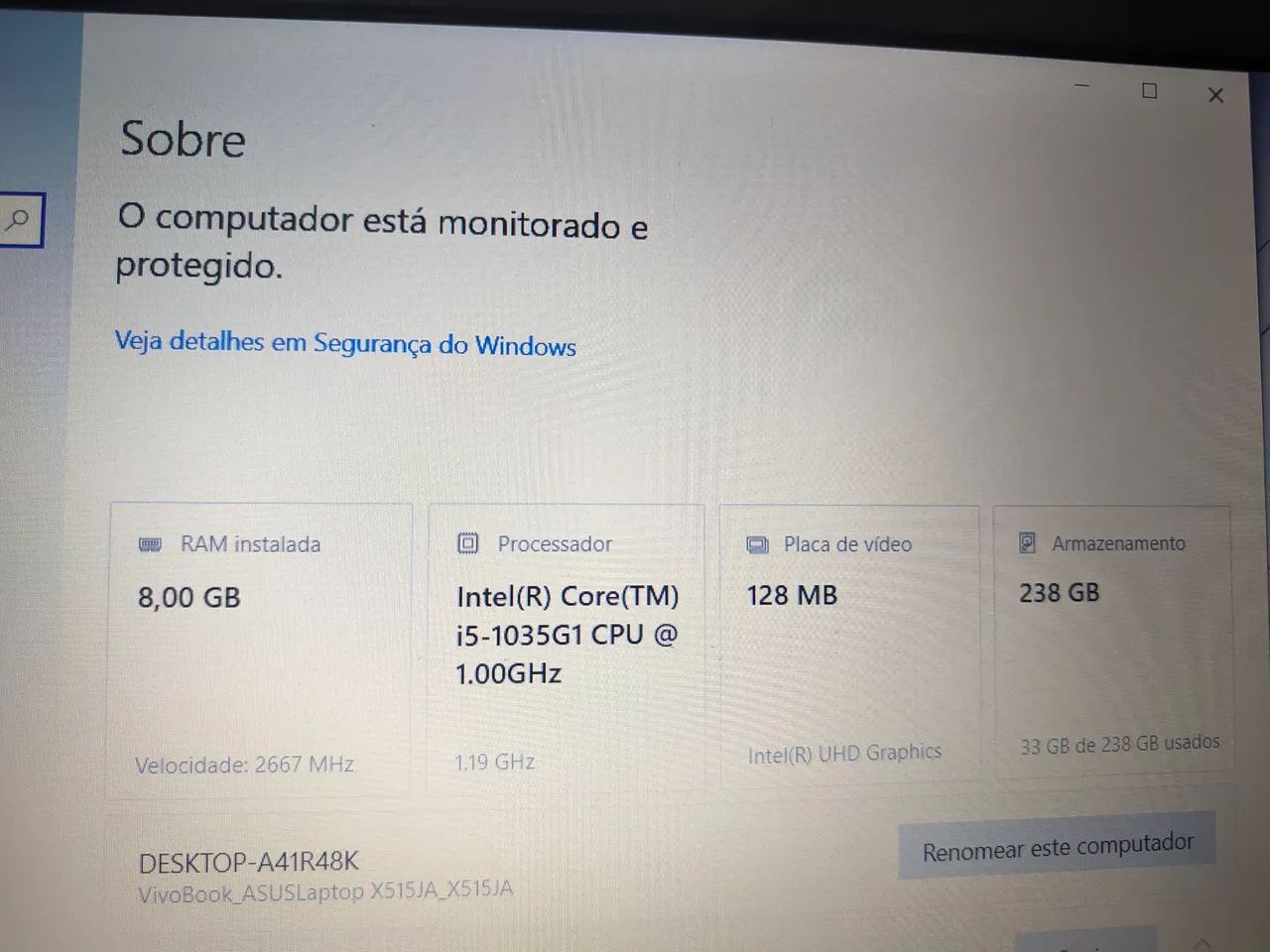 Notebook Asus Core i5  - Foto 4