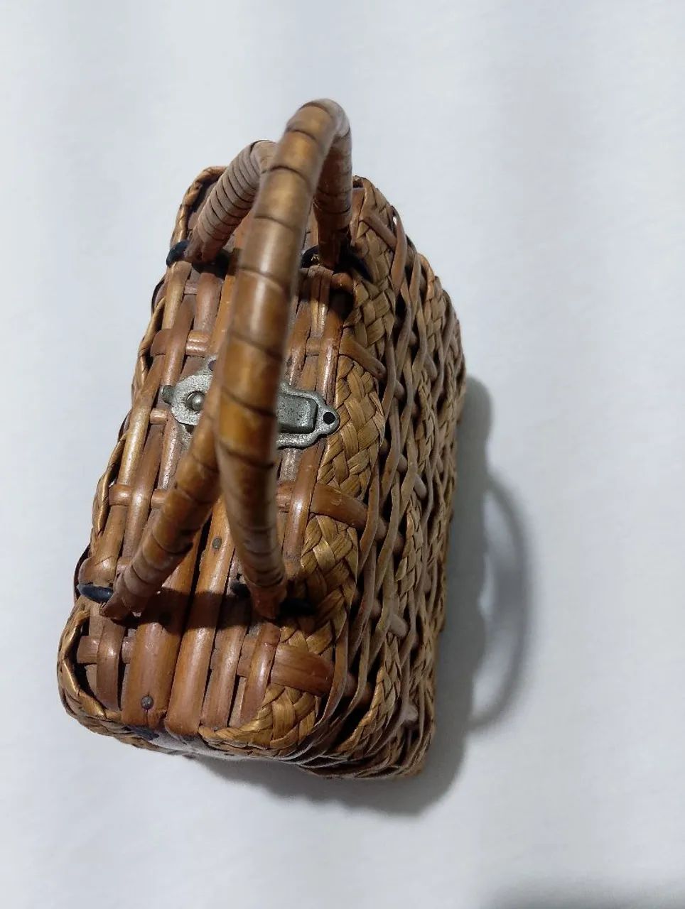Bolsinha de bambu - Foto 4