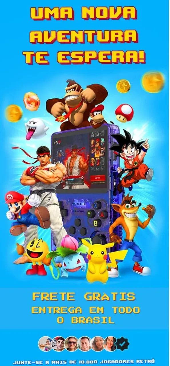 Vídeo game portátil R36s  - Foto 6