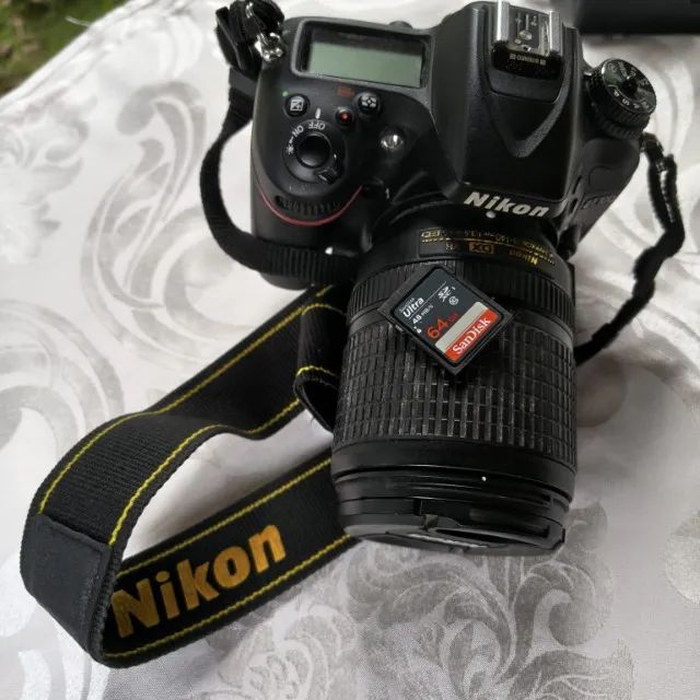 Maquina Fotográfica Nikon D7100 - Profissional - Perfeito Estado