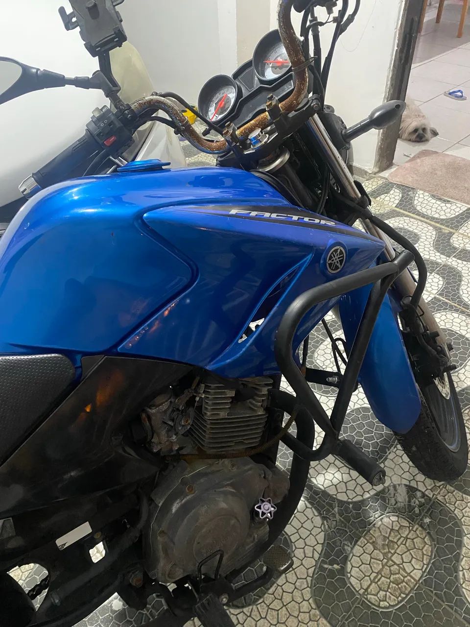 Yamaha factor 125 2014 azul - Foto 4