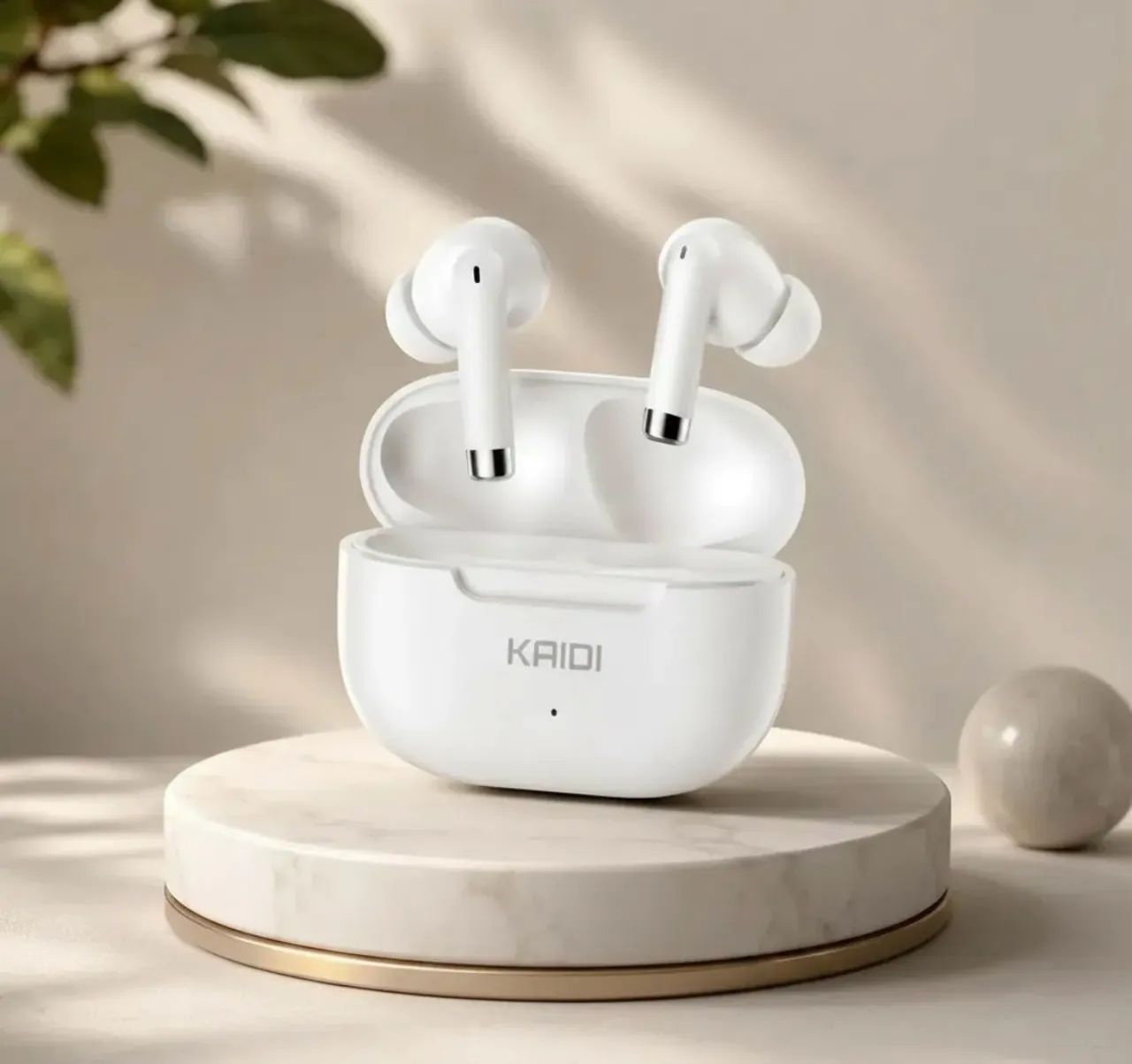 Fone de Ouvido Bluetooth Kaidi KD-767 TWS V5.4 - Branco - LACRADO - Foto 3