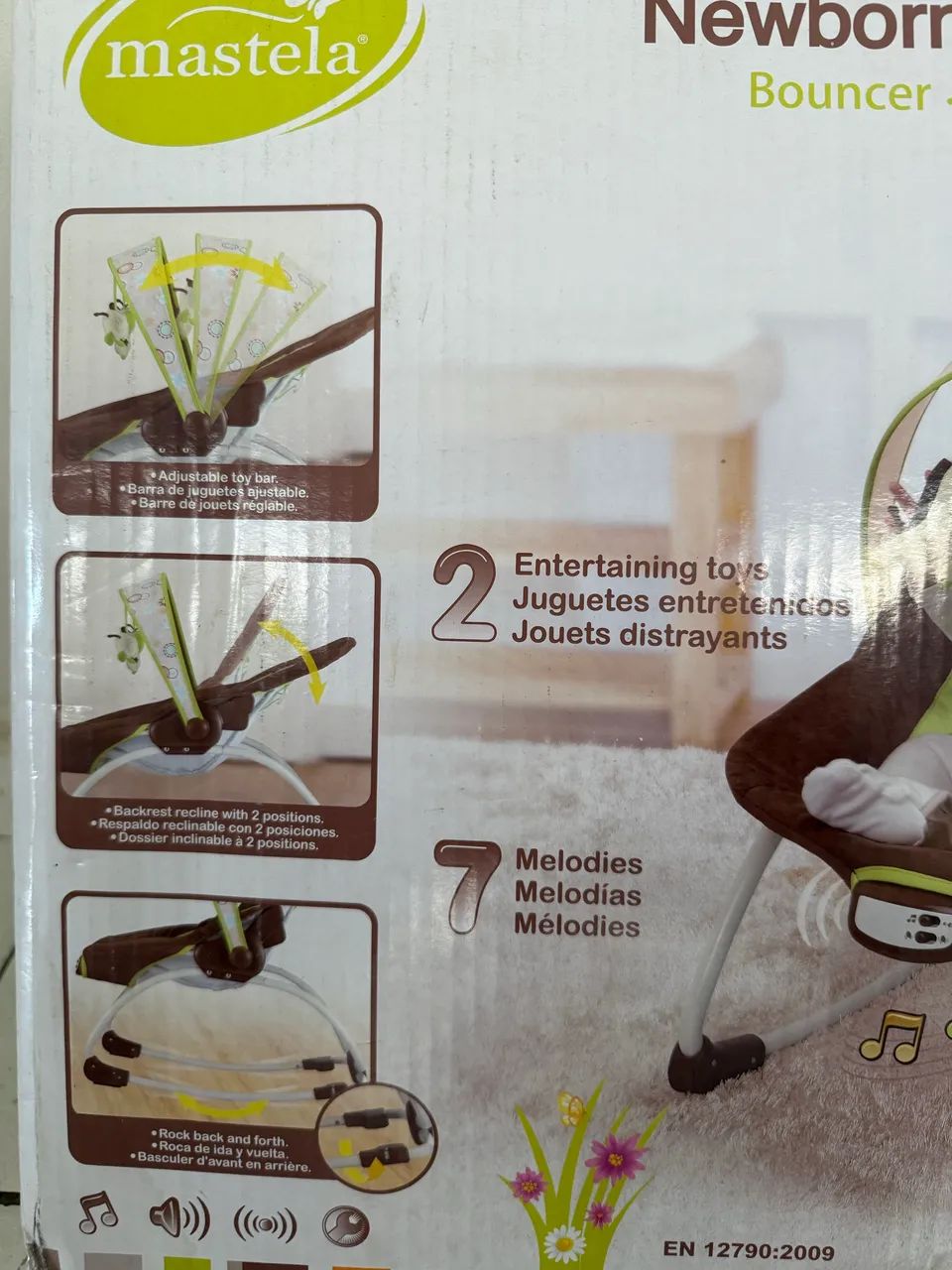 Cadeira de Descanso Mastela para Criança até 18Kg - Foto 2