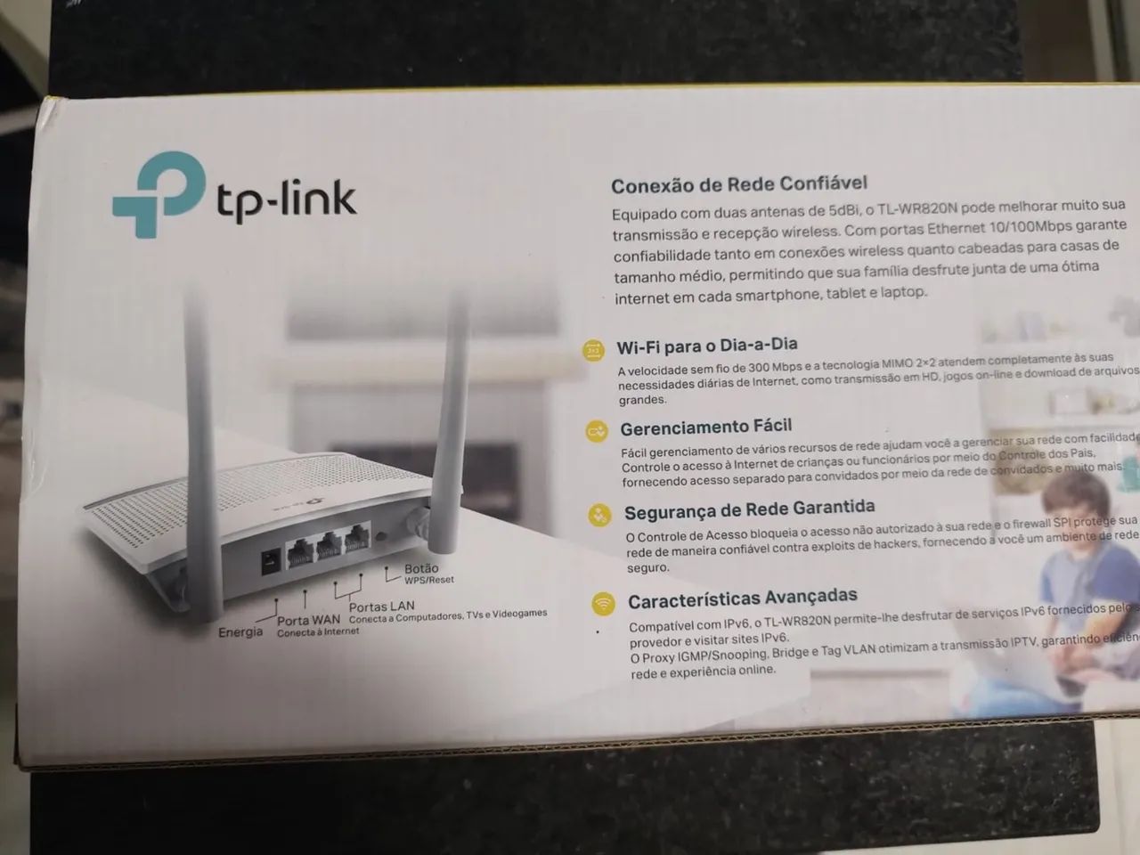 Roteador Weireless 300 Mbps 
