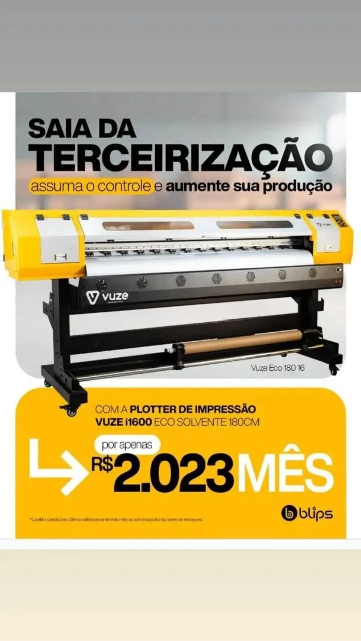 Plotter de impressão e recortes. - Foto 2