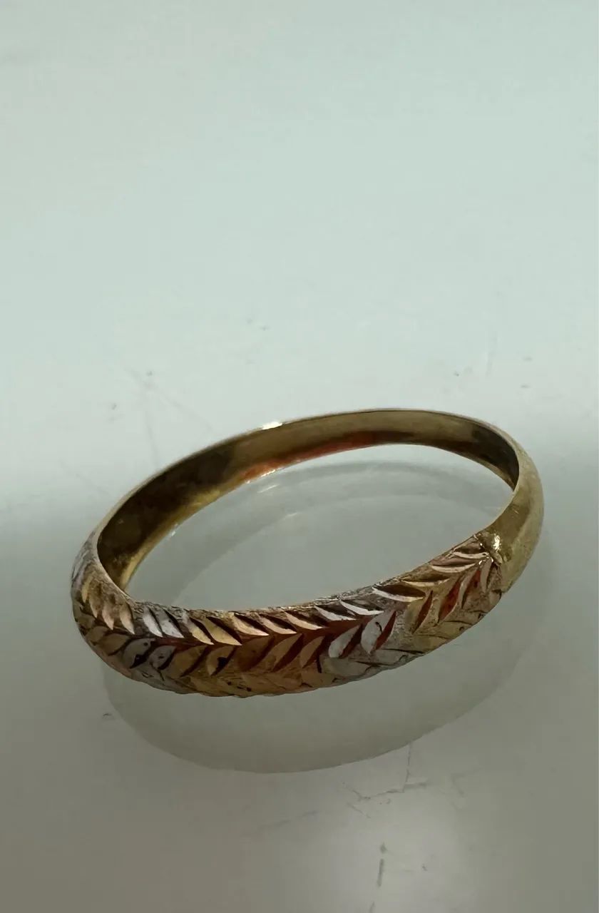 Vendo aparador ouro 18k com ouro branco  - Foto 5