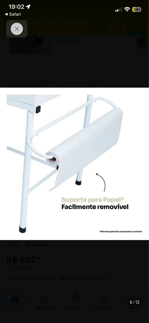 Kit Estética Maca Fixa e Escadinha - Foto 3