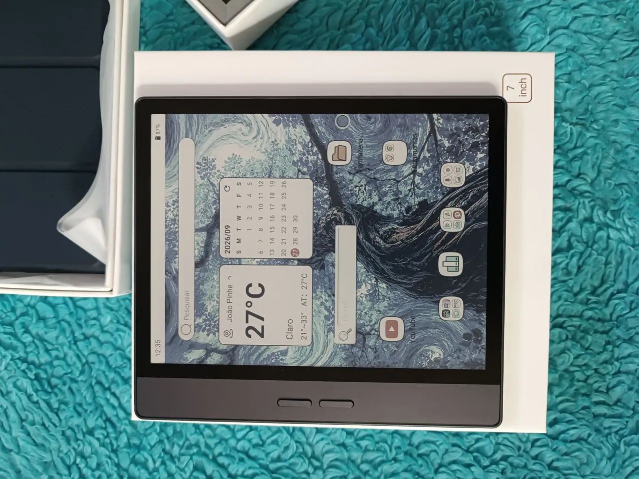 Bigme B7 Color 8gb ram e 128 gb rom Oferta imperdível  - Foto 4