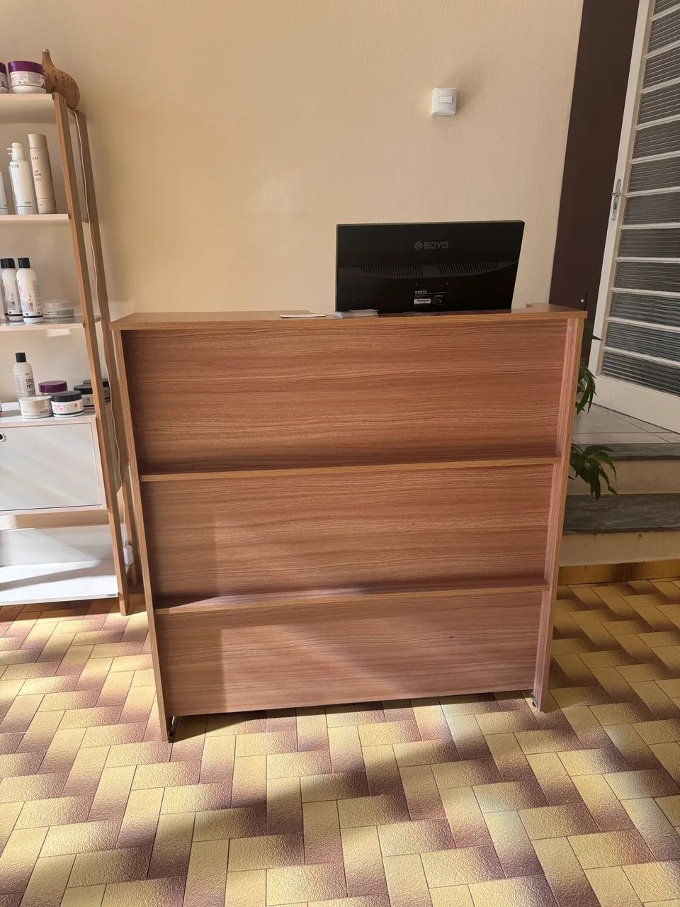 Balcão para atendimento loja 