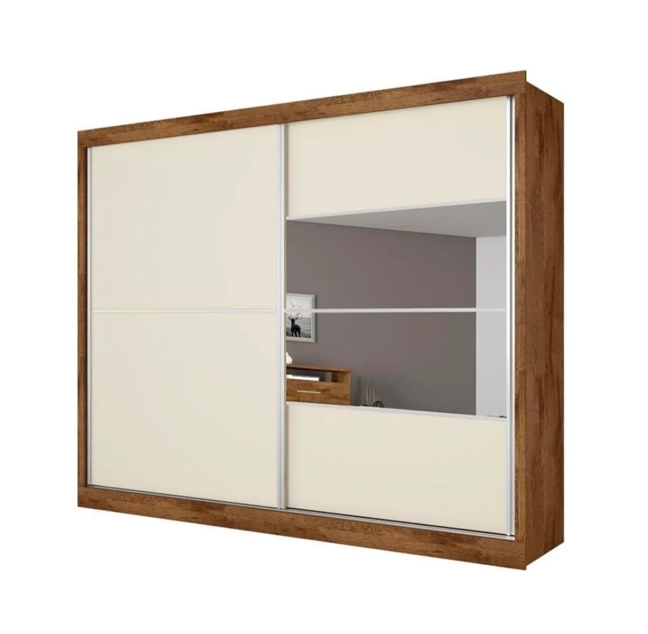 Guarda Roupa Casal com espelho