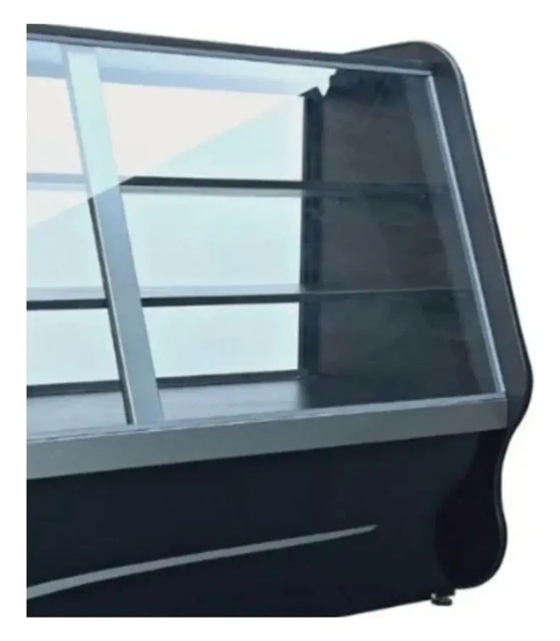 Balcão Vitrine Expositor 1,80m Black Toop Bvt 180 Ormifrio - Foto 3