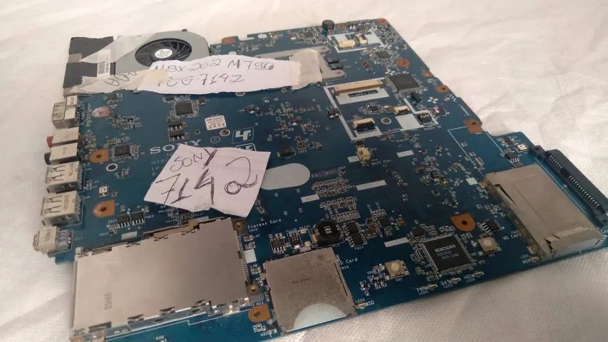 Placa Mae de Notebook Sony 7142 usada funcionando. - Foto 3