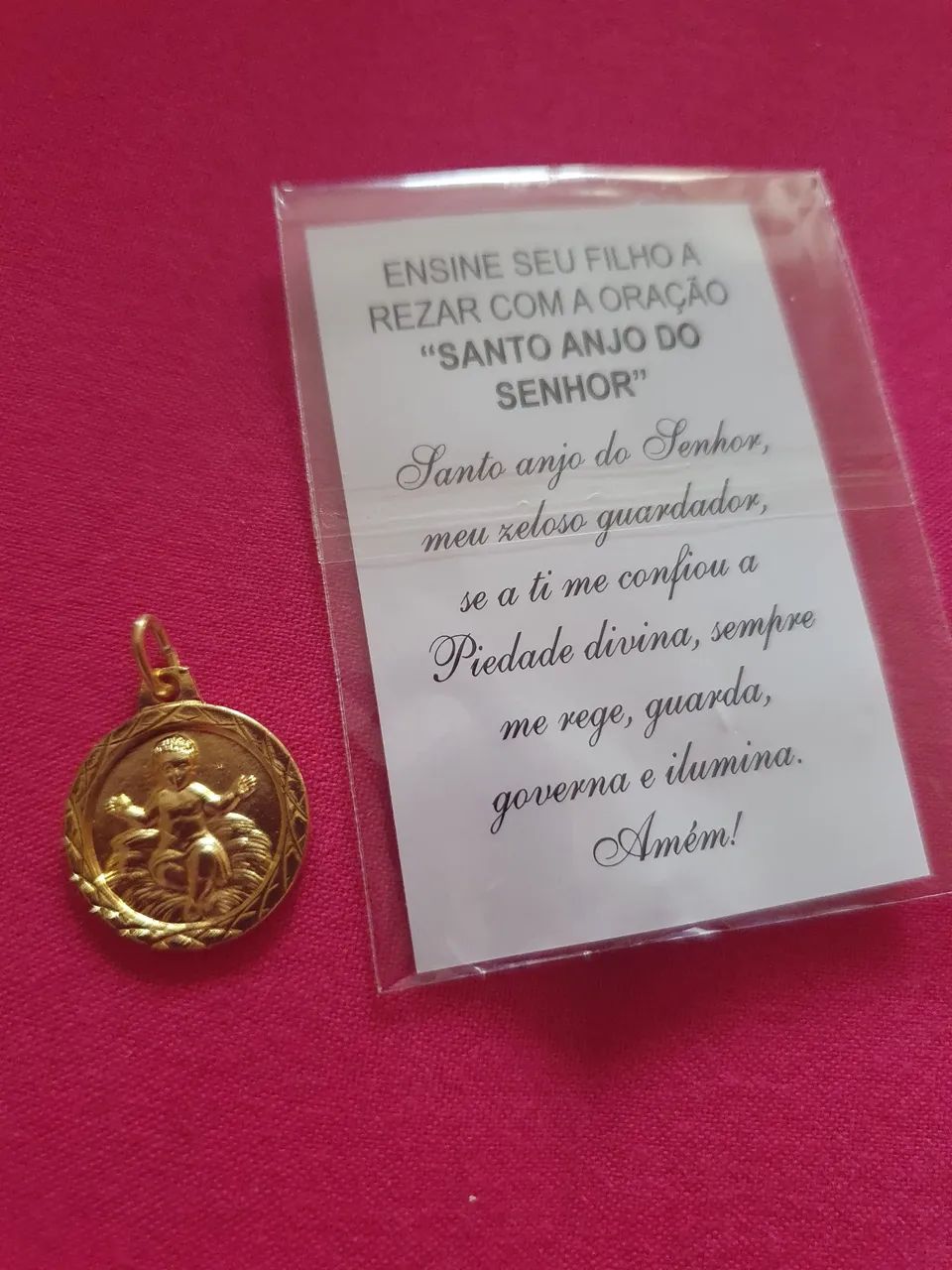 Pingente santo anjo  - Foto 3