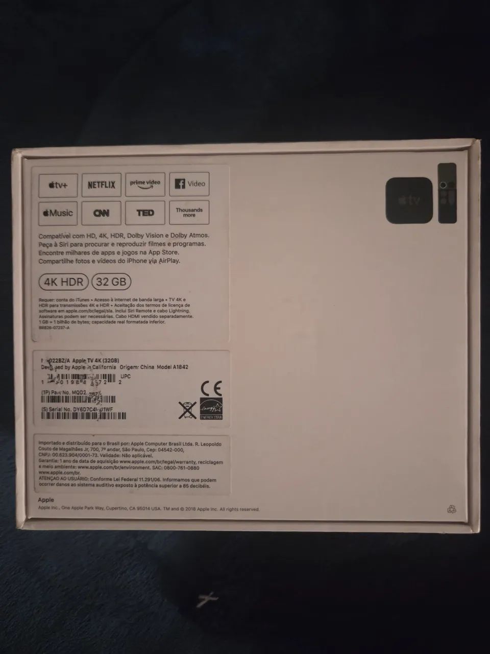 Apple tv 4k 1 geração 32gb - Foto 3