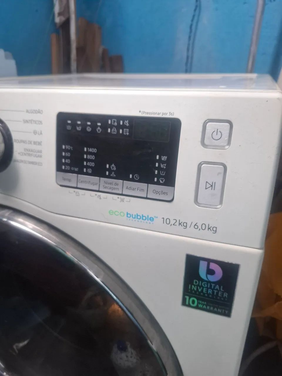 Maquina Lava e Seca Samsung 10,2 kgs - Foto 3