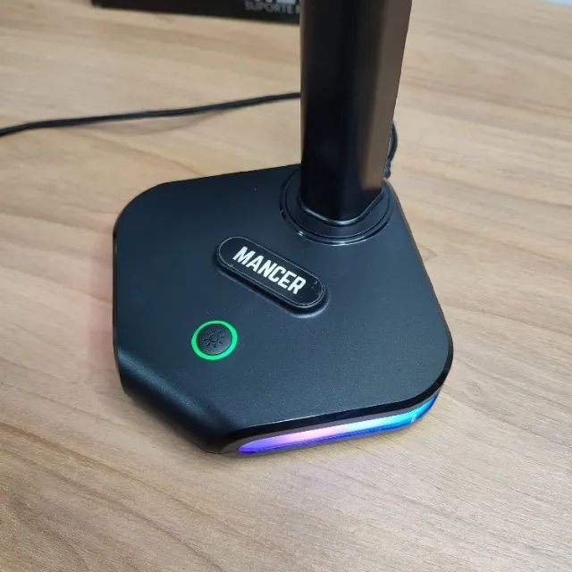 Suporte Para Headset RGB ? Organização e estilo para seu setup  - Foto 5