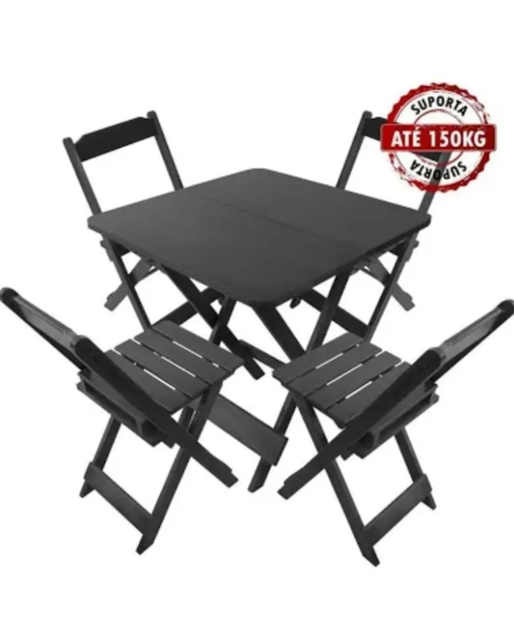 4 CONJUNTOS DE MESA DOBRÁVEL 