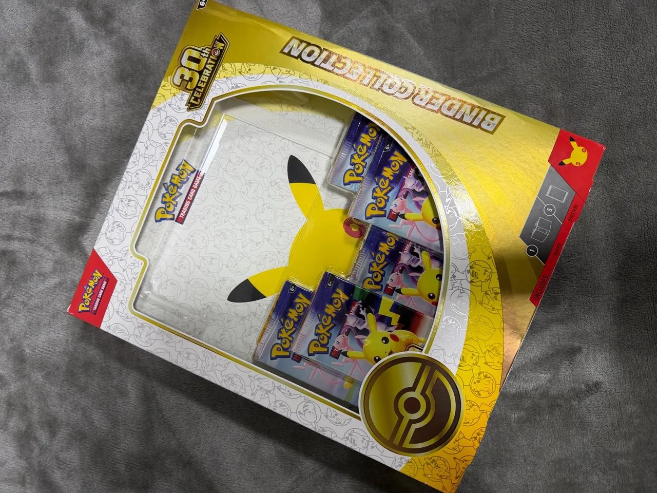 Pokémon 30 Anos Coleção Fichário ENG