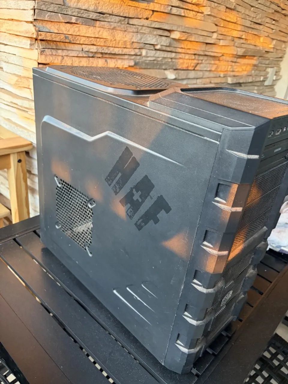 Gabinete Cooler Master HAF 912 com ventoinhas e drive DVD - Foto 3