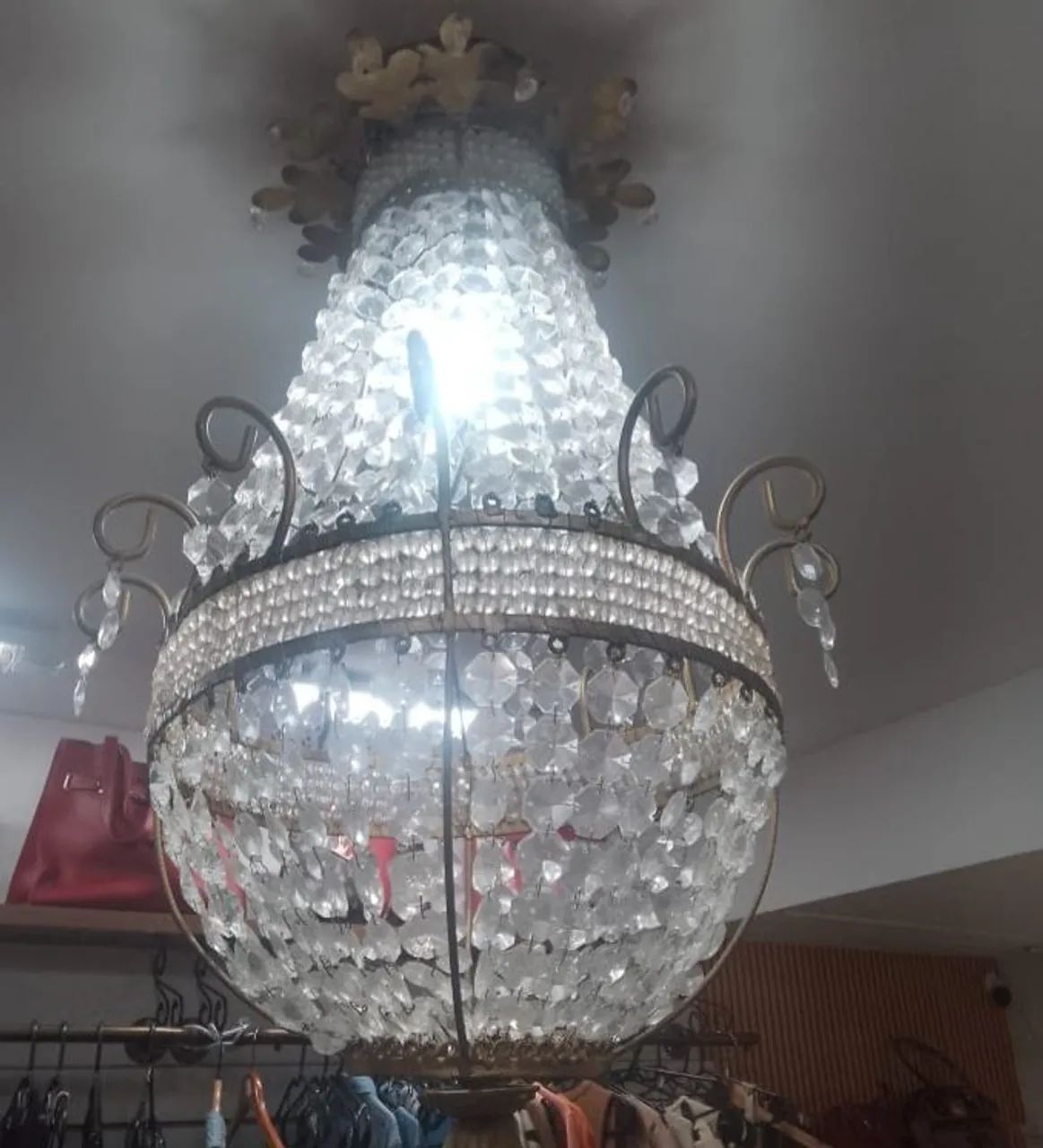 Lustre de Cristal grande - Foto 3