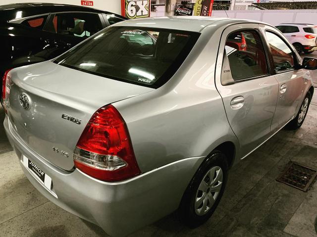 (Junior Veículos)Toyota Etios Sedan Xs 1.5 Completo+Gnv - Foto 5