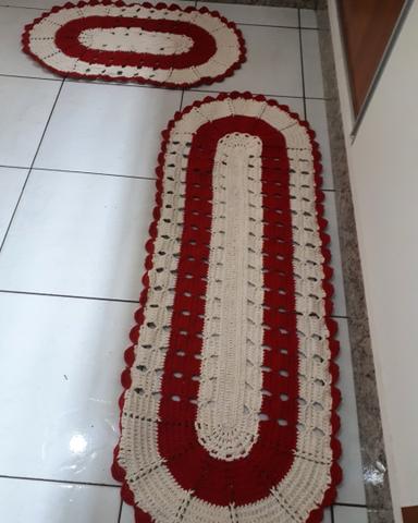 Vendo tapetes jogo com 2 peças 60.00 tem vários precos e tamanhos - Foto 3