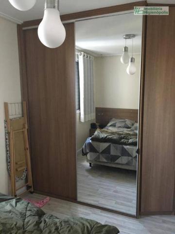 Apartamento com 3 dormitórios à venda, 60 m² por r$ 330.000 - parque bandeirante - santo a - Foto 10