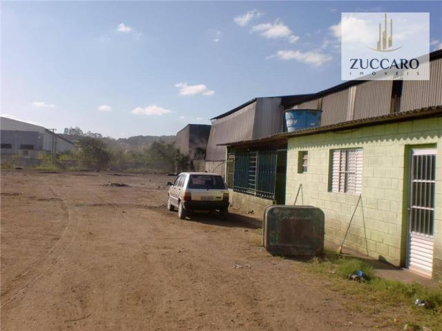 Terreno industrial para locação, vila nova bonsucesso, guarulhos - te0408. - Foto 4