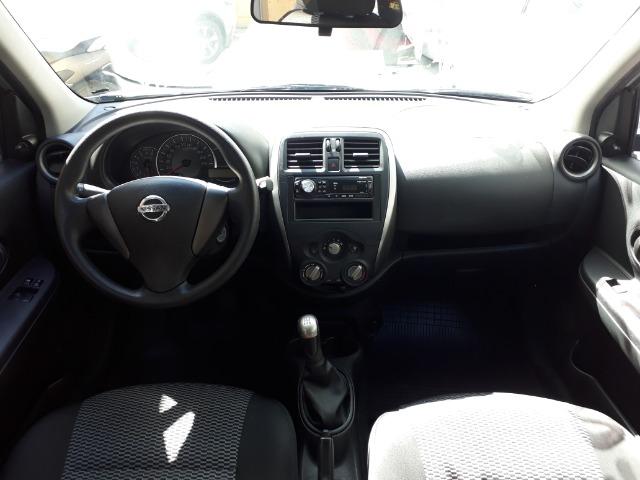 Nissan March s 1.0 ipva e transferencia gratis financiamos sem entrada 2016 - Foto 8