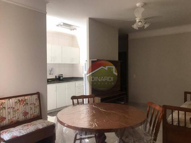 Apartamento com 1 dormitório para alugar, 50 m² por R$ 1.300/mês - Jardim Irajá - Ribeirão