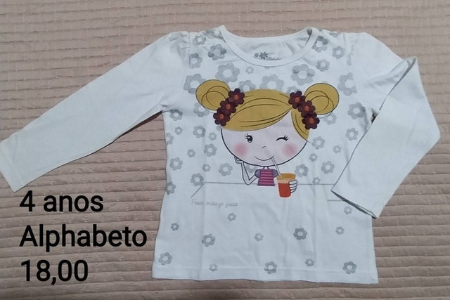 roupas de menina 4 anos
