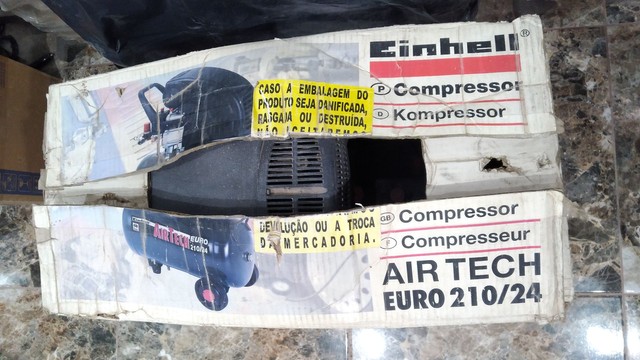 COMPRESSOR DE AR 8,5 PCM 24 LITROS - EURO 210/24 - EINHELL<br><br> - Foto 2