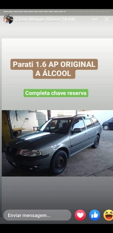 PARATI 1.6 COMPLETA. ALCOOL